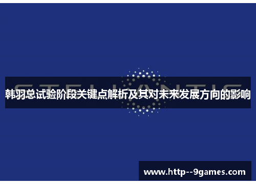 韩羽总试验阶段关键点解析及其对未来发展方向的影响